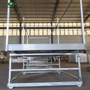 GT di động lăn băng ghế V loại lũ bảng nhà máy KHAY TRỒNG hệ thống phát triển kệ - Product Image 4