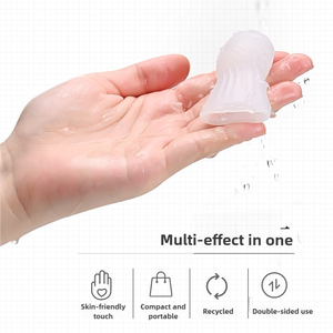 Lage Prijs Draagbare Geheime Masturbatie Pussy <span class=keywords><strong>Vagina</strong></span> Anale <span class=keywords><strong>Sex</strong></span> Massage Zachte Tpe Mini Masturberen Cups Seksspeeltje Voor Mannen - Product Image 6