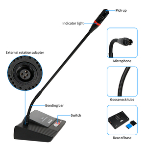 Hệ thống âm thanh với nhiều máy thu cho phòng hội nghị hệ thống hội nghị đa Micro - Product Image 5