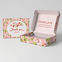 Boîte d'expédition personnalisable grandes tailles en carton rigide, antichoc et résistante aux chutes, en papier kraft avec éponge épaisse