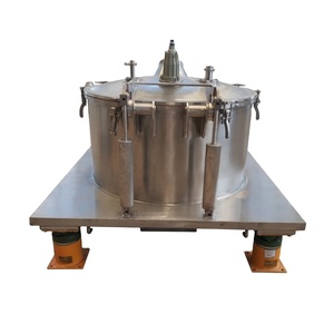 Vaste Stof-Vloeistof Scheidingscentrifuge Pgz Verticale Mand Automatische Bodem Ontladen Filter Centrifuge Platte Centrifuge