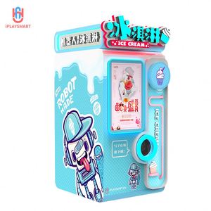 ตู้จำหน่ายไอศกรีมขนาดเล็ก IPLAY SMART หน้าจอสัมผัส 32 นิ้ว พร้อมเครื่องทำไอศกรีม ความจุ 20-150 ชิ้น รองรับการชำระเงินด้วย AIPLAY - Product Image 2
