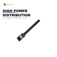 PDU Haute Puissance Fiable et Sûr avec Protection Individuelle Contre les Surcharges MCB pour Armoire Serveur
