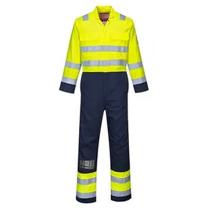 Setelan penerbangan dewasa Jumpsuit setelan khusus ahli listrik pakaian kerja aman katun seragam pekerja industri baju kerja pria