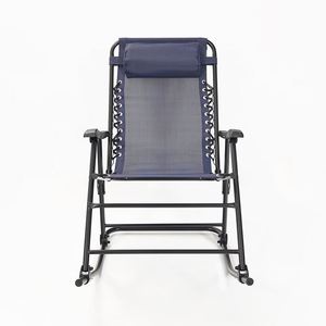 Factory-direct Outdoor Garden Leisure Rocking <b>Chair</b> <b>Office</b> Balcony Courtyard Nap Recliner Portable Folding <b>Chair</b> 600D Oxford - Product Image 2