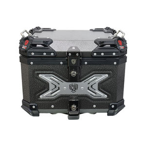 WENDUN Fabrication directe, boîte à bagages pour <span class=keywords><strong>moto</strong></span> de 45L, boîte latérale en aluminium gaufré coloré, excellent matériau en alliage pour l'utilisation de bagages - Product Image 1