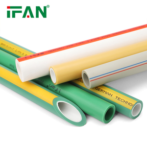 IFAN Todo tipo de tubería Material de plomería Sistema de suministro de agua Línea de tubería Plástico Tamaño personalizado 20-160mm Tubería PPR - Product Image 3
