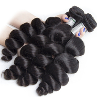 Mèches brésiliennes naturelles indiennes, cheveux bruts, bouclés, non traités, Grade marmese12a, cheveux vierges crus, albrés, échantillon gratuit, vente en gros
