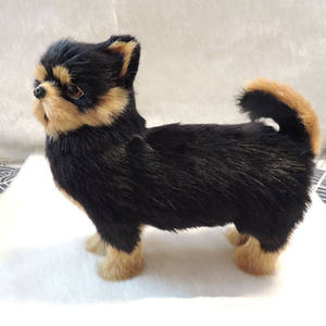 Perro eléctrico realista, modelo <span class=keywords><strong>Yorkshire</strong></span>, cachorros de <span class=keywords><strong>Yorkshire</strong></span>, muñeco de Animal de simulación, envío directo - Product Image 5