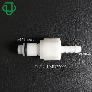 Válvula de cierre de plástico POM serie Jiyou L, conector macho de conexión rápida para manguera de goma de 3.2-10.0 mm - Product Image 3