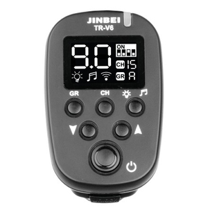 JINBEI TR-V6 2.4G <strong>Wireless</strong> Ligence <strong>Flash</strong> <strong>Trigger</strong> Transmitter Photography Studio for Selfie <strong>Light</strong> - Product Image 1