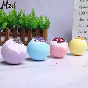 Mzel Vente en gros Huile essentielle <span class=keywords><strong>de</strong></span> fleurs Fleurs sèches Bombes <span class=keywords><strong>de</strong></span> <span class=keywords><strong>bain</strong></span> Spa <span class=keywords><strong>Bain</strong></span> Boules <span class=keywords><strong>de</strong></span> sel pétillant - Product Image 6