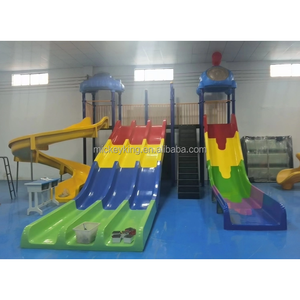 Direkter Werksverkauf: Outdoor-Spielplatzset für Kinder mit Kunststoffrutsche & Trampolinpark für Bildungsgärten & Parks, Alter 3-12 - Product Image 6