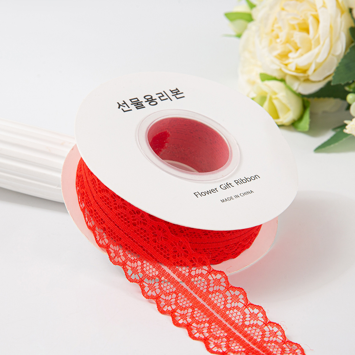 25 yards 3cm red