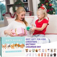 Ensemble de bombes de bain relaxantes végétaliennes biologiques, aromatisantes et hydratantes naturelles, vente en gros de jouets surprises pour enfants