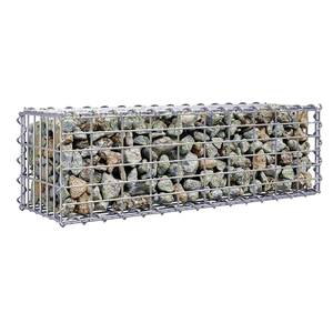 Erozyon Kontrolü, Peyzaj ve İstinat Duvarları için Kaynaklı Taş <span class=keywords><strong>Gabion</strong></span> Filesi, Güçlü Özelleştirilebilir Çelik Kafesler - Product Image 2