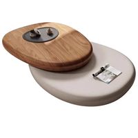 Table basse Pebble, petit appartement, style italien minimaliste, salon, design moderne, simple, table basse rotative
