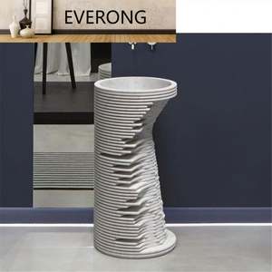 Italia <span class=keywords><strong>Antonio</strong></span> Lupi Introverso Lavabo de baño independiente de mármol para Villa Hotel - Product Image 4