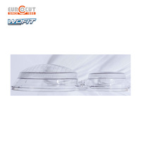 WOFIT Pièces automobiles, phares, couvercle en verre pour phare avant pour Mercedes Benz W210 2003-2006