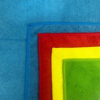 Torchons de Cuisine Microfibre Super Absorbants et à Séchage Rapide 100% Polyester 40X40 300gsm, Chiffons de Nettoyage en Microfibre
