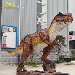 Kích thước cuộc sống Tyrannosaurus Rex animatronic Khủng Long Nhà cung cấp cho công viên khủng long - Product Image 3