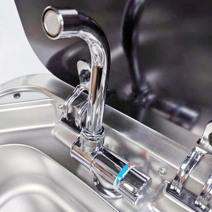 <strong>RV</strong> Sink Single Basin with Tempered Glass Stainless Steel Camping <strong>RV</strong> Portable Caravan <strong>RV</strong> Kitchen Sink - Product Image 3