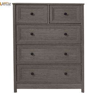 تصميم جديد لطيف تخزين الخشب عرض الراقية تشيستر درج خزانة حوامل الصينية الأثاث العتيق المصنعين قفل درج - Product Image 4