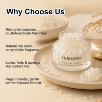 Crème en capsules de riz OEM ODM avec NAD, PDRN, Céramide, Panthénol, à action concentrée pour activer la réparation de la barrière cutanée et une hydratation longue durée, Marque privée