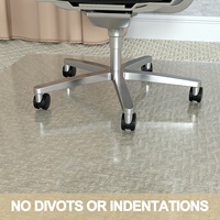 Tapis de bureau chaud adapté au tapis de sol de chaise antidérapant et anti-huile avec clous