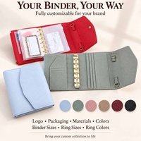 Ensemble cadeau de papeterie/bureau/école Hongbo comprenant un classeur A7, des marqueurs, des enveloppes, des cartes de paie et des chaînes