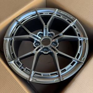 GPWYK alta calidad 18 pulgadas 19 pulgadas aleación de aluminio cinco radios ruedas de coche de pasajeros nuevo Hyper Black Flow formado modificación <span class=keywords><strong>Upgra</strong></span> - Product Image 6