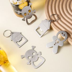 Abridor de Botellas de Cerveza con Diseño de Muñeco de Jengibre, Creativo y Divertido, de Metal, Regalo de Navidad - Product Image 1