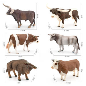 -Simulazione ranch allevamento pollame marrone bovini <span class=keywords><strong>Simmental</strong></span> toro mucca Longhorn modello decorazione - Product Image 5