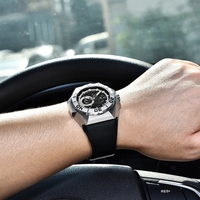 PAGANI DESIGN – montre-bracelet mécanique pour homme, en verre saphir de luxe, étanche à 100M, en acier inoxydable