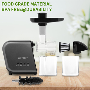 Exprimidor de Frutas y Verduras, Exprimidor Horizontal de 200W, Materiales de Grado Alimenticio con Cabezales 3 en 1 - Product Image 2