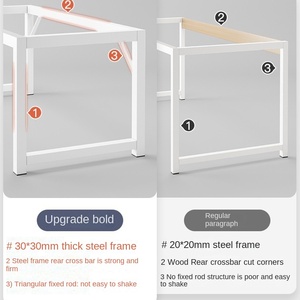 Modern Style Simple Desk <strong>for</strong> Student Learning and <strong>Writing</strong> Home Office and Bedroom Computer Desktop <strong>Table</strong> <strong>for</strong> Renting - Product Image 4