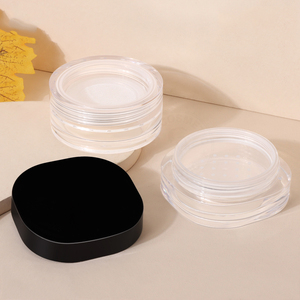 Disponibile con Consegna Rapida, Contenitore Vuoto Portatile per Cosmetici <span class=keywords><strong>in</strong></span> Plastica da 10g, Forme Multiple, per Fondotinta e <span class=keywords><strong>Polvere</strong></span> <span class=keywords><strong>Libera</strong></span> - Product Image 1