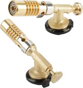 Torche au butane BBQ pistolet à flamme <span class=keywords><strong>professionnel</strong></span> Portable en laiton <span class=keywords><strong>cuisine</strong></span> gaz <span class=keywords><strong>de</strong></span> cuisson Butane torche culinaire soudage torche <span class=keywords><strong>de</strong></span> cuisson - Product Image 4