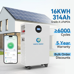 51.2V 314Ah Solar Lithium <b>Battery</b> Pack 16kwh Solar Energy System 51.2V 280Ah Energy Storage <b>Battery</b> - Product Image 4
