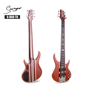 Guitar bass điện 4 dây, thân liền cần, gỗ mahogany cao cấp - Product Image 1