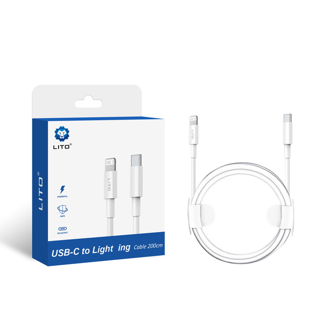 Wholesale Mobile Phone Pd Line 20w 1m 2m 3.0 3a for iphone Apple Usb c to Lighting Fast Charging Usb Data Cable