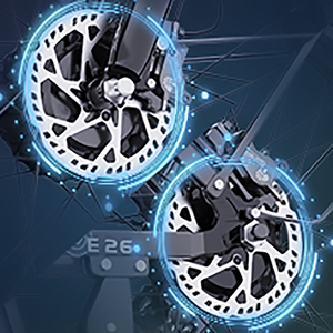 Custom Logo 26 Inch 48V Fatbike E-Bike Dual Motor City Mountain E Dirt Mtb Bike From Manufacturer Q20 UL2849 CE Q20 - Product Image 2