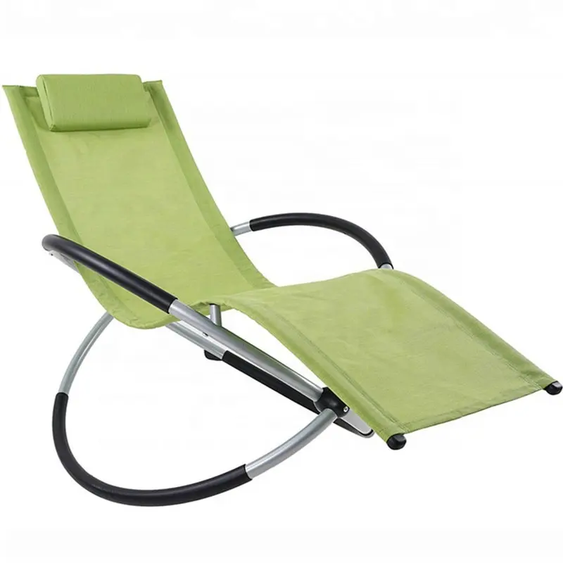 Đa chức năng Rocking Chair với túi cho câu cá bãi biển nhà bếp kim loại OEM thép biểu tượng mục phong cách không trọng lực