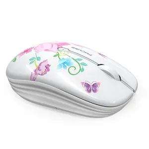 M101 2.4G Mute Wireless Mouse Cartoon Dual Mode Mouse For Phone Desktop Notebook