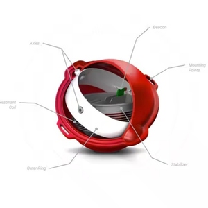 Esfera de Advertencia para Aeronaves, Frecuencia <span class=keywords><strong>101.4</strong></span> KHZ, Color Naranja/Personalizable, 12.8 cm de Diámetro, 168 Gr. Cable de Fibra Óptica con Carcasa de HDPE - Product Image 3