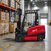 Chariot élévateur électrique AC certifié CE 2,5T, moteur 7500W, essieu motric 310, pour la logistique des entrepôts frigorifiques