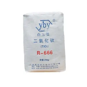 二氧化钛R-666金红石中国最畅销的工业粉供应商每袋25千克