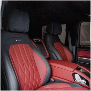 Sièges sport de luxe pour Mercedes G-Wagon 4 places, fixation directe sans perçage, style avion, commande tactile - Product Image 4