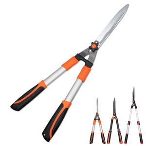 Nice Hedge Shears 45-60 Cm Stainless Steel Blade 25mm Cut Capacity Manual Garden <b>Pruning</b> <b>Tool</b> For <b>Tree</b> Lawn Trimming - Product Image 1