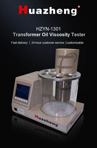 Huazheng otomatik yağ viskozite test cihazı ASTM D445 yüksek doğruluk kinematik viskozite cihazı - Product Image 2